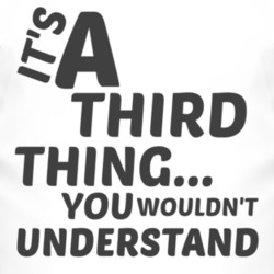 Third Thing You Wouldnt Understand Music T Shirt 2704929