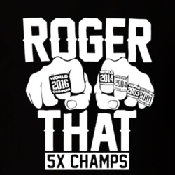 Roger That 5 Rings Champs Tom Brady Trolling Goodell Worn T Shirt 27411987