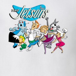 Jetsons Retro Cartoon Character Worn Look Gift T Shirt 28091912