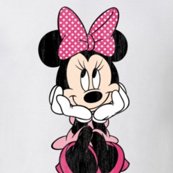 Minnie Mouse Retro Cartoon Character Worn Look Gift T Shirt 28092333