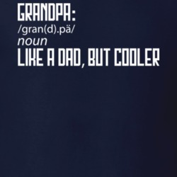 Like A Dad But Cooler Fathers Day Proud Dad Grandpa Funny Gift T Shirt 29751560