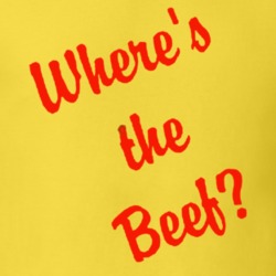 Wendy's Where's The Beef? Movie Replica T Shirt 31884416