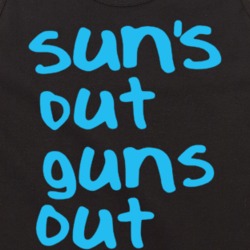 Sun's Out Gun's Out 22 Jump Street Movie Replica T Shirt 31884420