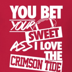 Alabama Crimson Tide National Champions Fan Football T Shirt 33187263