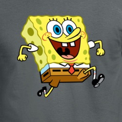 Best Spongebob Cartoon Running Hipster Gift Fan T Shirt 34343781