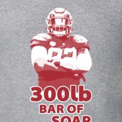Quinnen Williams Alabama Football 300lb Bar Of Soap T Shirt 35306967