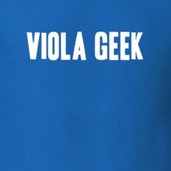 Viola Geek Instrument T Shirt 6692618