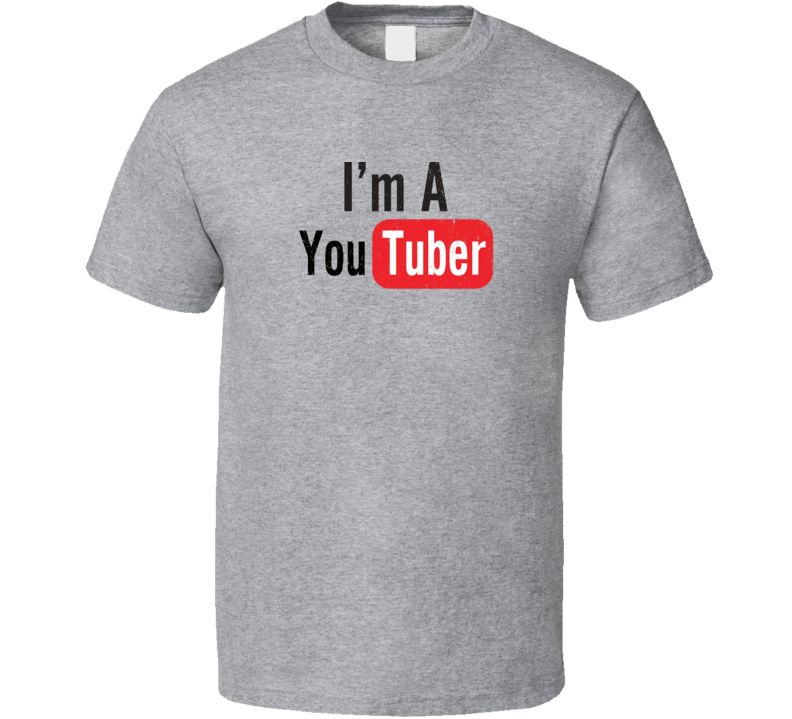 I'm A Youtuber Youtube Distressed T Shirt