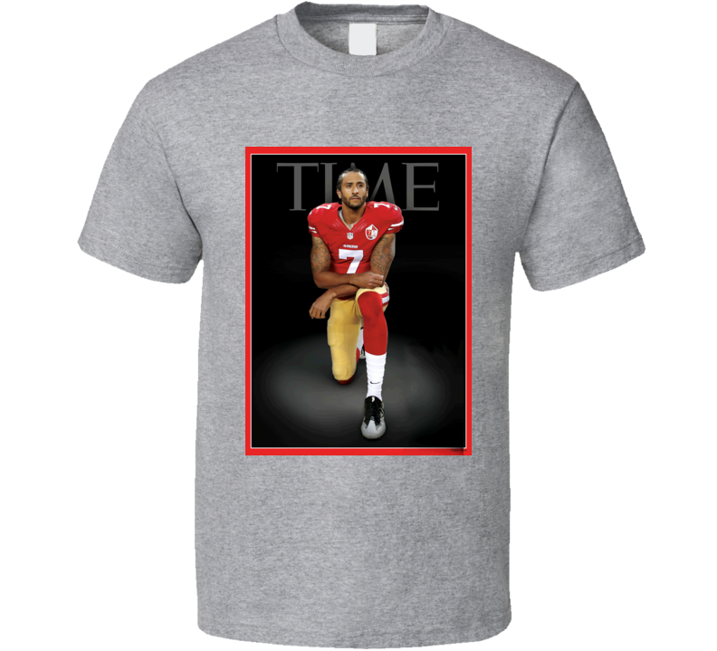 Colin Kaepernick Time Magazine Cover T Shirt Colin Kaepernick Time Magazine Cover T Shirt