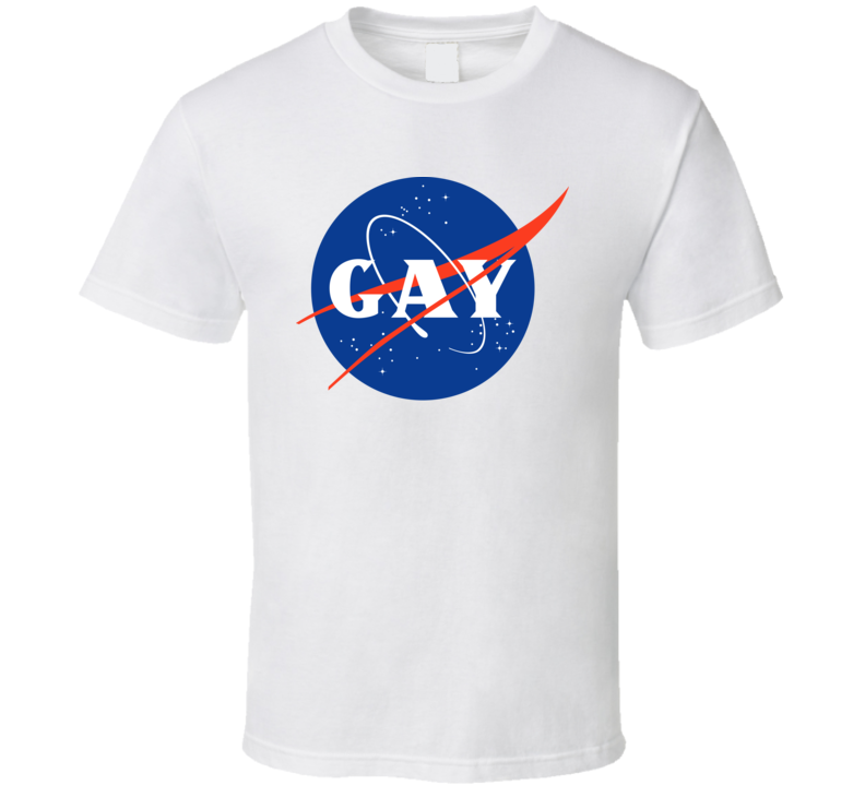 Gay Nasa Insignia Pride T Shirt