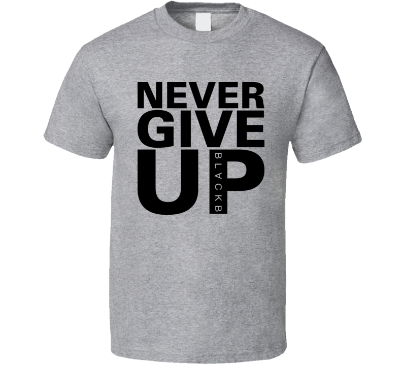 Mo Salah Never Give Up Soccer Football Fan Sport Grey T Shirt