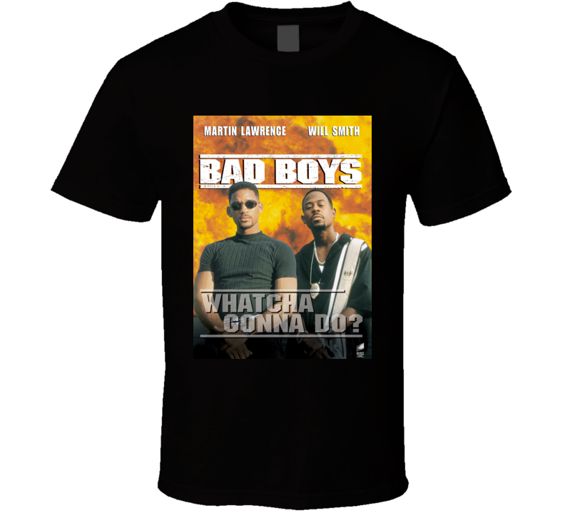 Bad Boys 1995 Classic Black Comedy Movies T Shirt