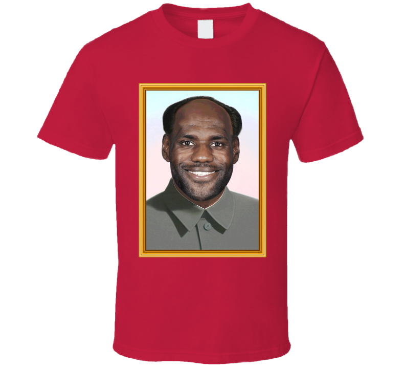 Lebron James Chairman Mao Zedong T Shirt