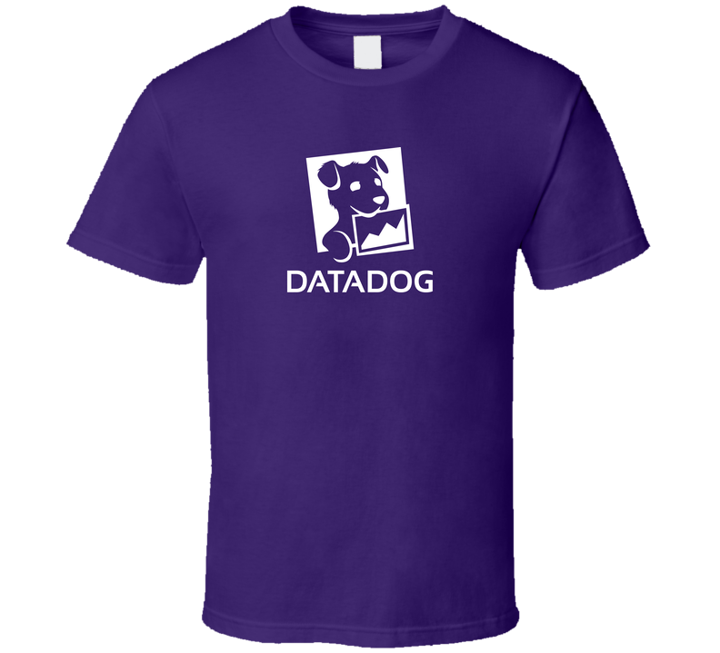 Datadog Software Geek Computer Science Purple T Shirt