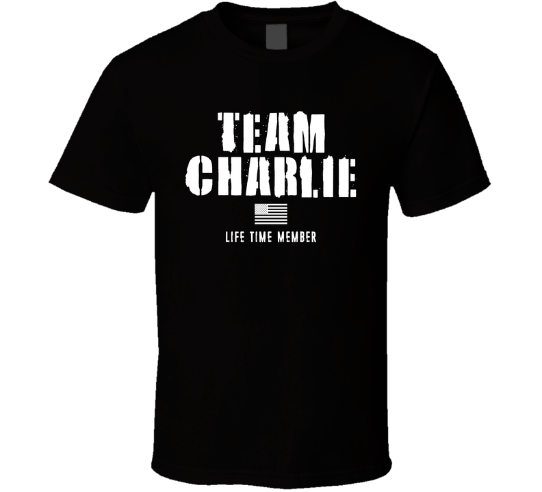 Team Charlie Life Time Member T Shirt Team Charlie Life Time Member T Shirt
