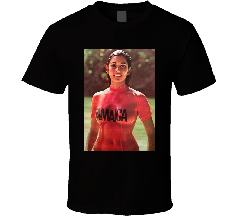 1972 Jamaica Tourism Girl T Shirt 1972 Jamaica Tourism Girl T Shirt