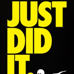 Just Did It Black T Shirt 14175681