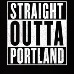 Straight Outta Portland Hip Hop Rap Movie T Shirt 14180806
