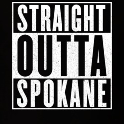 Straight Outta Spokane Hip Hop Rap Movie T Shirt 14181079