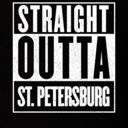Straight Outta St. Petersburg Hip Hop Rap Movie T Shirt 14181092