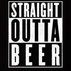 Straight Outta Beer Funny Hip Hop Rap Movie T Shirt 14184364