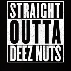 Straight Outta Deez Nuts Funny Welven Harris T Shirt 14184388