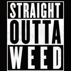 Straight Outta Weed Medical Marijuana T Shirt 14184530