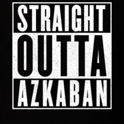 Straight Outta Azkaban Funny Harry Potter T Shirt 14411097