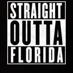 Straight Outta Florida Hip Hop Parody T Shirt 14594960