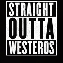 Straight Outta Westeros Game of Thrones GoT Parody T Shirt 14598155