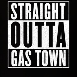 Straight Outta Gas Town Mad Max Fury Road Parody T Shirt 14618111