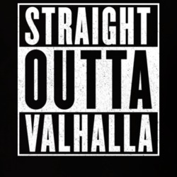 Straight Outta Valhalla Mad Max Fury Road Parody T Shirt copy 14618122