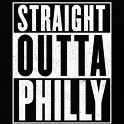 Straight Outta Philly Philadelphia Hip Hop Parody T Shirt 14618511