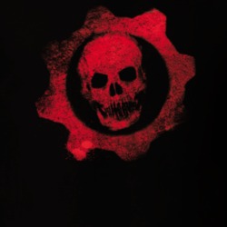 Gears of War Video Game Stencil T Shirt 14685960
