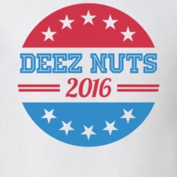 Deez Nuts 2016 Parody Election Logo T Shirt 14689576