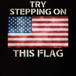 Try Stepping On This Flag American Patriotic United States USA T Shirt 14969427