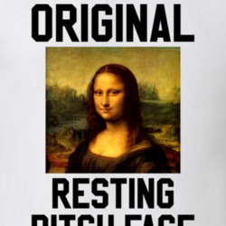 Mona Lisa Original Resting Bitch Face RBF T Shirt 16410167