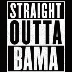 Straight Outta Bama Alabama T Shirt 16634407
