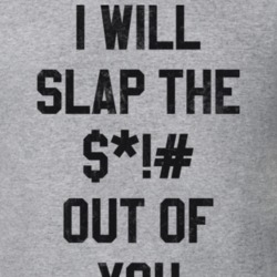 Dope Movie I Will Slap The Shit Out Of You Quote Distressed T Shirt 16790315
