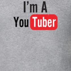 I'm A Youtuber Youtube Distressed T Shirt 16878705