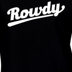 Rowdy Ronda Rousey Script T Shirt 17030479