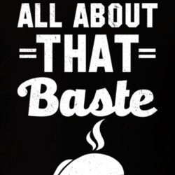 All About That Baste Thanksgiving Turkey Worn Look Black T Shirt 17148704