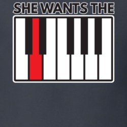 She Wants The D Funny Piano Keyboard Musician T Shirt 17867770