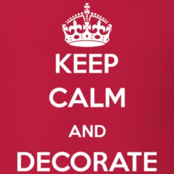 Keep Calm and Decorate Interior Designer T Shirt 17909378