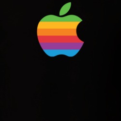 Apple Old Logo Geek T Shirt 18457118