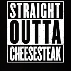 Straight Outta Cheesesteak Movie Parody T Shirt 18486835