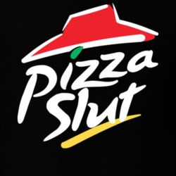 Pizza Slut New Logo Black T Shirt 19104086