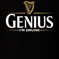Genius I'm Drunk Funny Guinness St. Patrick's Day Irish T Shirt 19121234