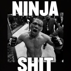 Nate Nick Diaz Ninja Shit MMA Fighting T Shirt 19760791
