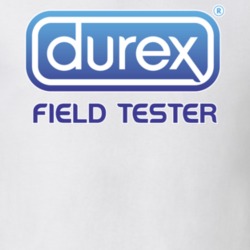 Durex Condoms Field Tester Funny T Shirt 19951342